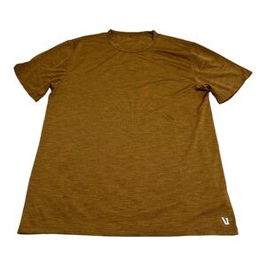 Vuori Zephyr Short Sleeve Crew Neck Tee Men’s L Orange